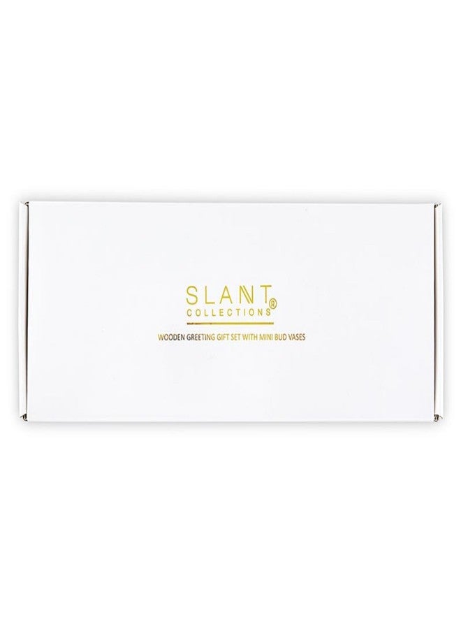 Slant Collections Wood Gift Décor for Table or Shelf, 8.8" L x 7.3" H, Hooray - Image 4
