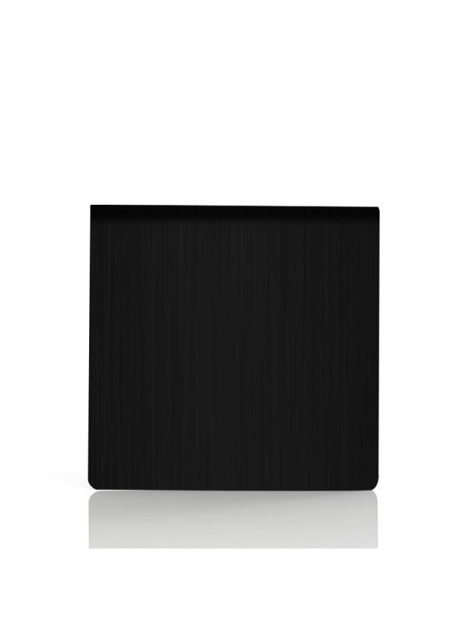 Generic Brushed USB External Optical Drive Dvd Burner Laptop Mobile Optical Drive-Color:brushed Single USB Black DVD  - Image 5