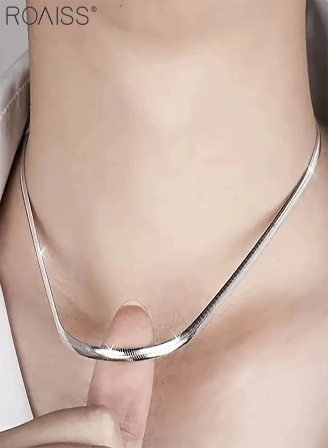 roaiss 8 Pcs Men's Luxury Stainless Steel Chain Necklace Set, DIY Matched with Fashionable Hip-hop Accessories, Suitable for Men Daily Wear and Stylish Look. - Image 3