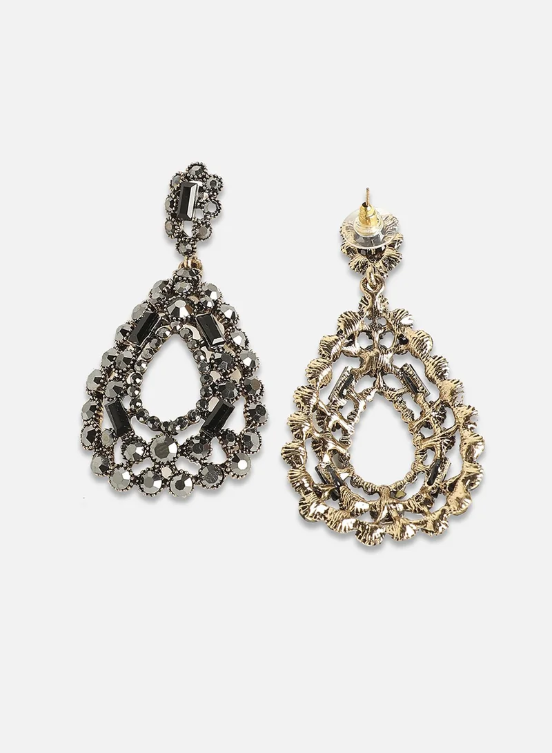 SOHI Enchanting Ember Artificial Drop Earring Jewellery