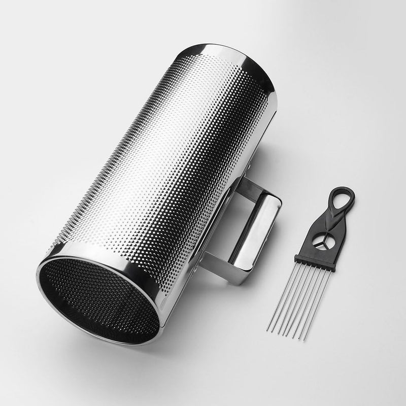 Vangoa Metal Guiro 12"x 5" Stainless Steel with Scraper Latin Percussion Instrument,By - Image 2