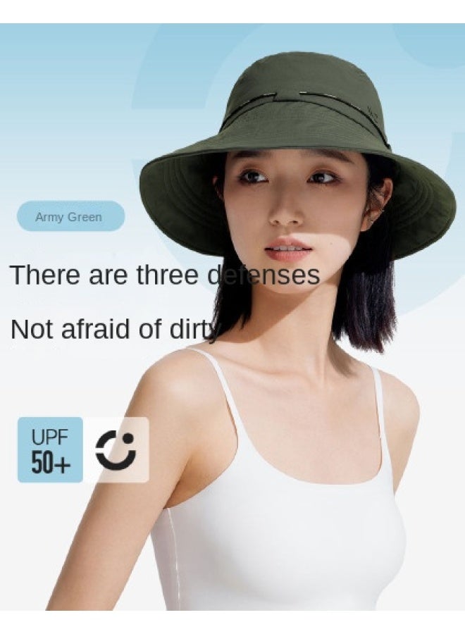 VVC قبعة شمسية نسائية قبعة صياد حماية من الأشعة فوق البنفسجية قبعة رياضية خارجية شاطئ الصيف ظل الشمس - Image 1