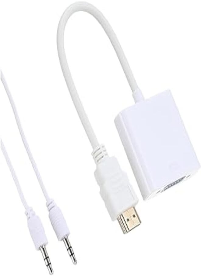 Generic Generic 1080P HDMI Male to VGA Female Video Converter Adapter Cable For PC DVD HDTV 