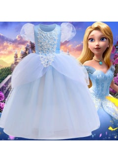 Cinderella Princess Costume, Girls Dress Girls Party Cosplay, Princess Birthday Dress - pzsku/Z491D5AE5D9DA1E27E75EZ/45/_/1721355855/8656ccc7-e2b1-4749-93c6-446c56f00532