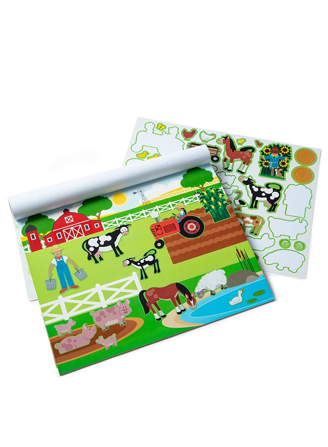 Melissa & Doug ملصقات قابلة لإعادة الاستخدام من ميليسا ودوج: المواطن - 150+ ملصق قابل لإعادة الاستخدام - معتمد من FSC - Image 3