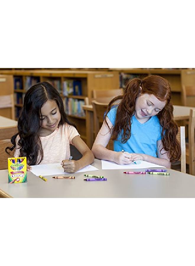 Crayola أقلام تلوين بالجملة لوازم الفصول الدراسية للمعلمين 24 علبة أقلام تلوين بألوان قد تختلف - Image 4