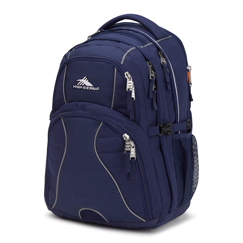 High Sierra Swerve Laptop Backpack True Navy One Size