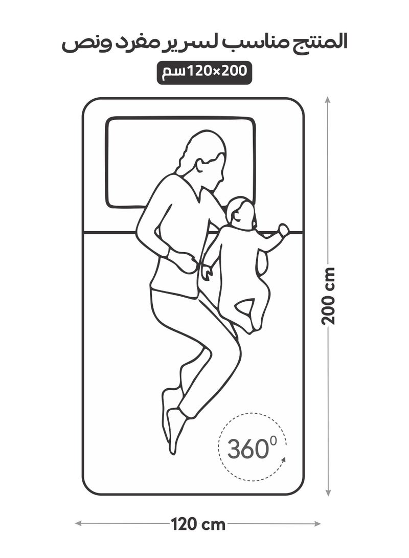 دوناتيلا طقم لحاف مكون من 3 قطع مقاس واحد غطاء سرير قابل للعكس لحاف مضغوط غطاء سرير ناعم مع أغطية وسائد مناسبة أبيض لؤلؤي - Image 2