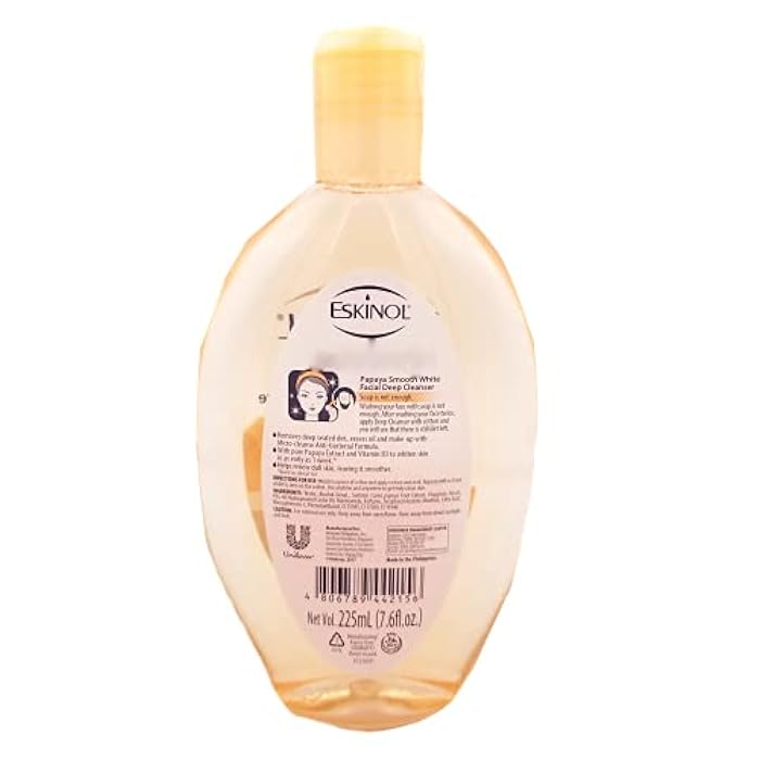 Eskinol Papaya Facial Cleanser 225 milliliter- Pack of 2 - Image 3