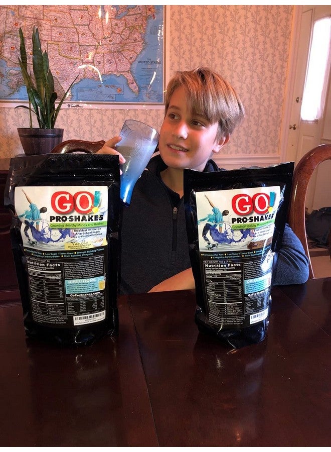 Skinny Jane Go! Pro Shakes | Great Tasting Protein Powder Smoothie For Kids Teens | Growth Strength | Healthy Snack | Digestive Enzymes | No Added Sugar | Rich Delicious Taste | Nutrition Sports | Chocolate - Image 3