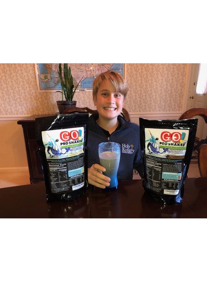 Skinny Jane Go! Pro Shakes | Great Tasting Protein Powder Smoothie For Kids Teens | Growth Strength | Healthy Snack | Digestive Enzymes | No Added Sugar | Rich Delicious Taste | Nutrition Sports | Chocolate - Image 2