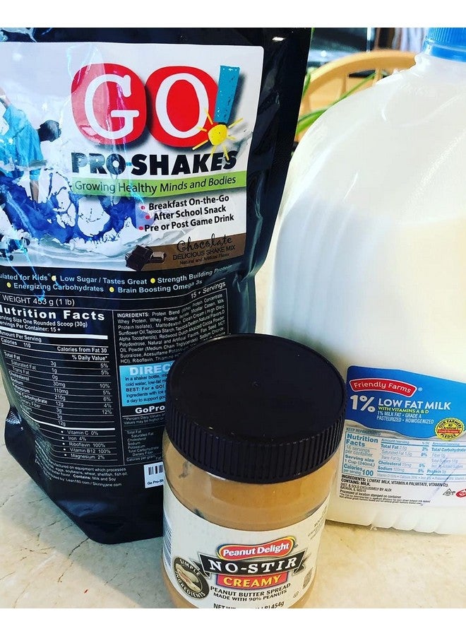 Skinny Jane Go! Pro Shakes | Great Tasting Protein Powder Smoothie For Kids Teens | Growth Strength | Healthy Snack | Digestive Enzymes | No Added Sugar | Rich Delicious Taste | Nutrition Sports | Chocolate - Image 4