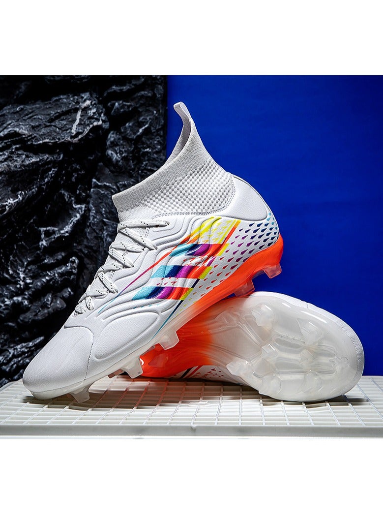 SKT Shiketro Men's Football Shoes, Suitable For Outdoor Indoor Professional Youth Boys Football Shoes, Unisex Football Shoes.  - Image 3