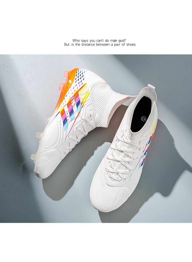 SKT Shiketro Men's Football Shoes, Suitable For Outdoor Indoor Professional Youth Boys Football Shoes, Unisex Football Shoes.  - Image 2