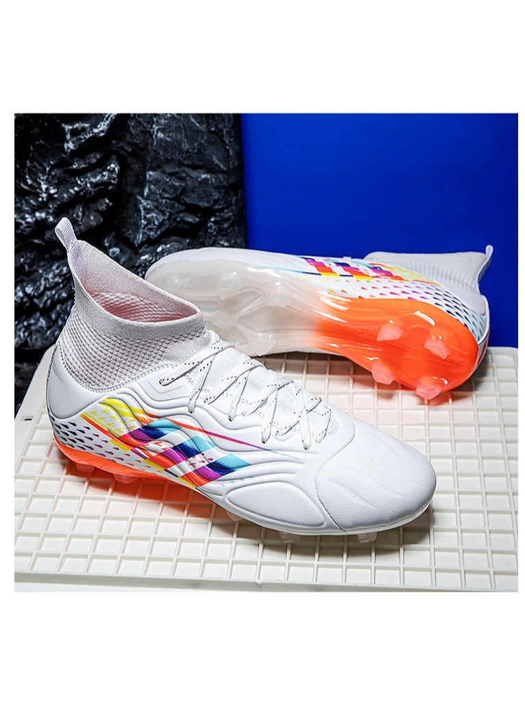 SKT Shiketro Men's Football Shoes, Suitable For Outdoor Indoor Professional Youth Boys Football Shoes, Unisex Football Shoes.  - Image 4