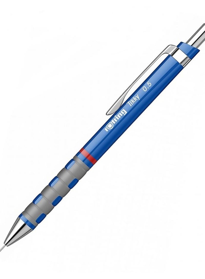 Rotring قلم رصاص ميكانيكي روتراينج تيكي، أزرق، 0.5 مم (S0770560) - Image 1