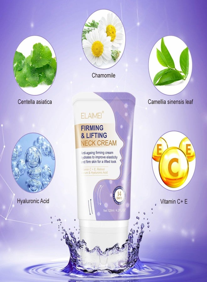 TEEROVA Neck Firming Cream, Anti-aging Tighten & Lift Neck Cream for Wrinkles Sagging Skin, Moisturizing Tightening Lifting Neck Cream with Roller - Image 3