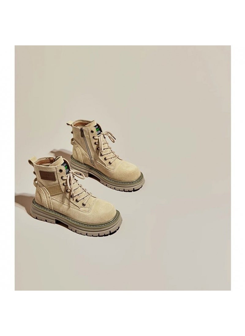 Generic - 2023 Retro Platform Martin Boots Women CamelCamel Camel - Image 1
