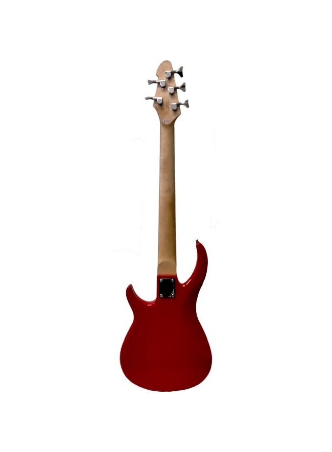 Peavey Milestone 5 Red Bass Guitar - Image 2