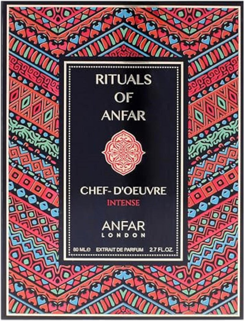 Anfar Rituals Of Anfar - Chef-Doeuvre Intense Extrait De Parfum Spray for Unisex, 2.7 oz - Image 5