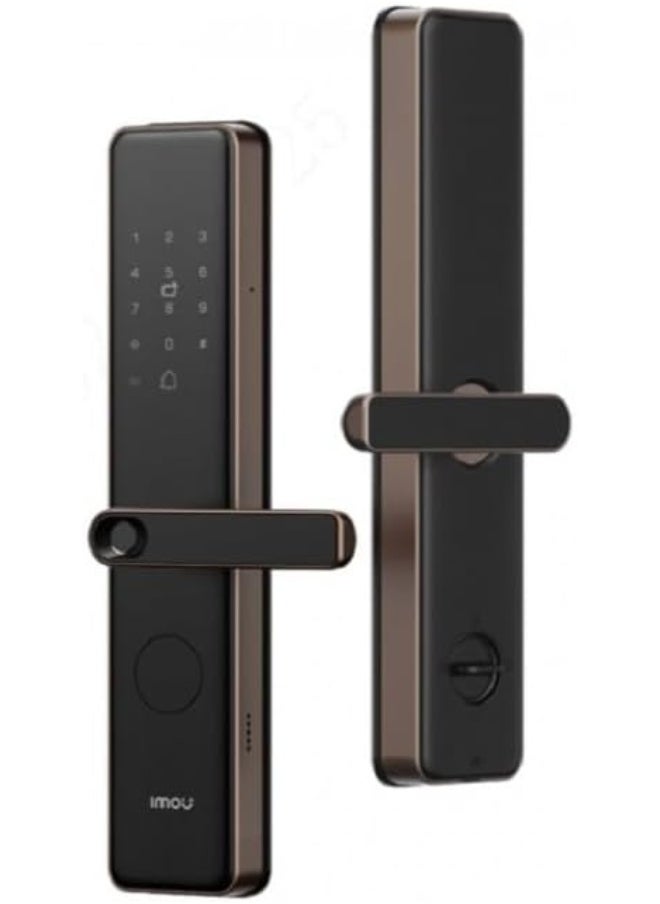 IMOU Imou K1-W Smart Door Lock – 5-in-1 Keyless Entry with Fingerprint, Passcode, App, Card & Key – Wi-Fi/Bluetooth Digital Lock for Home/Apartment – Easy Installation, Security & Convenience  - Image 1