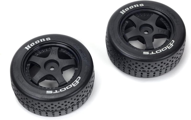 إطارات ARRMA dBoots Hoons 35/085 2.4 (بيضاء) بخمسة أضلاع مع حزام