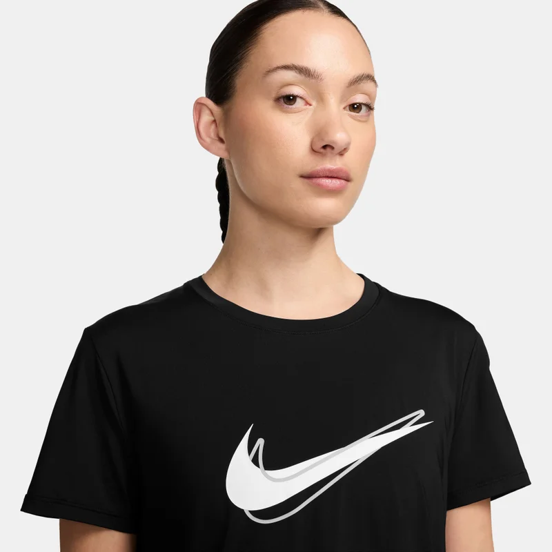 Nike Black Women's One Swoosh Dri-FIT Running Top for Women | Best Price UAE
