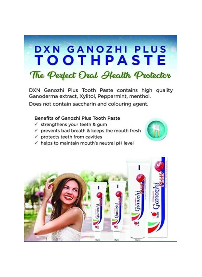 DXN DXN Ganozhi Plus Tooth Paste 40G 4 PCS  - Image 2