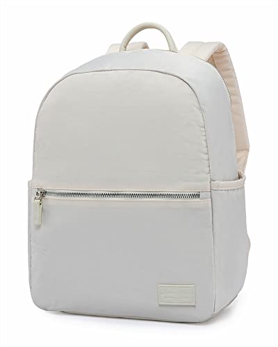 HotStyle 288s Chic Teacher Backpack, Compact & Stylish Daypack Purse for Women, Beige White - Image 1