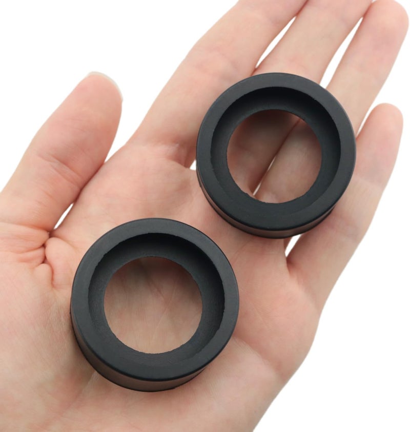 DGHAOP 2PCS Rubber Eyepiece Cover Suitable for 36-38mm External Diameter Stereo Microscope Telescope - Image 4