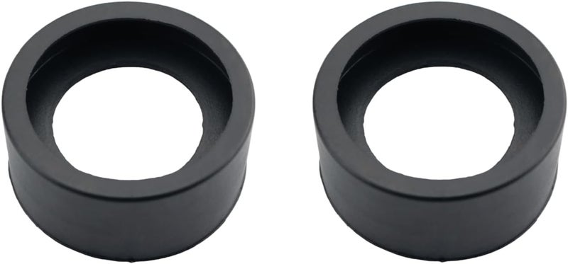 DGHAOP 2PCS Rubber Eyepiece Cover Suitable for 36-38mm External Diameter Stereo Microscope Telescope - Image 1