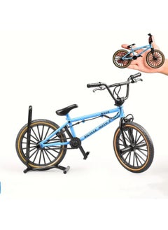 Generic Special 1:10 Alloy Bicycle Model Simulation Station Wagon Mini Stunt Car Ornaments Collection Toys-Color:No. 5 Downhill Mountain Bike Black And Green [e-commerce Box] 20*6*14  - Image 2