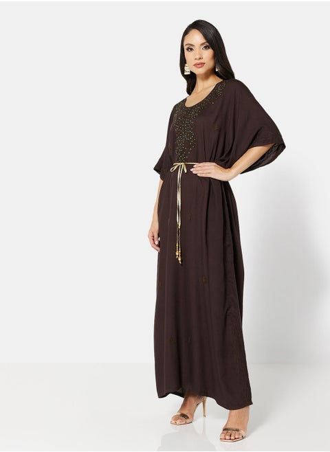 EMBROIDERED KAFTAN