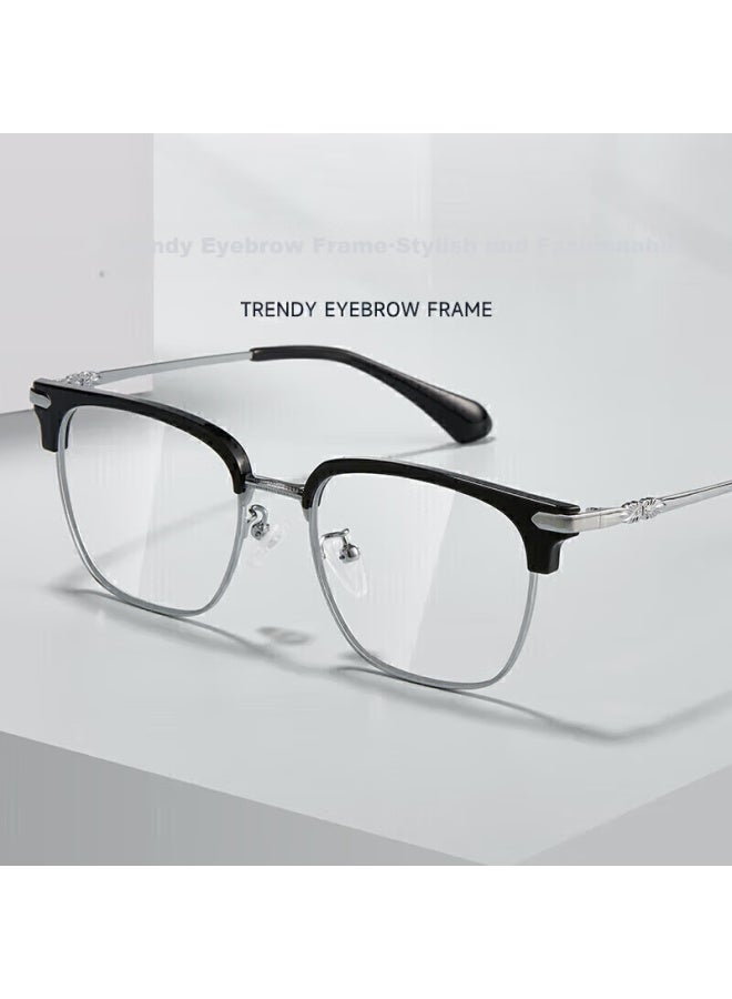 Eyeplay Blue Light Blocking Radiation-proof Myopia Eyebrow Gl, Lightweight Comfortable Computer Eye Protection Gl, Prescription Available, Professional Optometry - Image 1