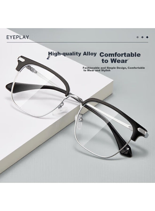 Eyeplay Blue Light Blocking Radiation-proof Myopia Eyebrow Gl, Lightweight Comfortable Computer Eye Protection Gl, Prescription Available, Professional Optometry - Image 2