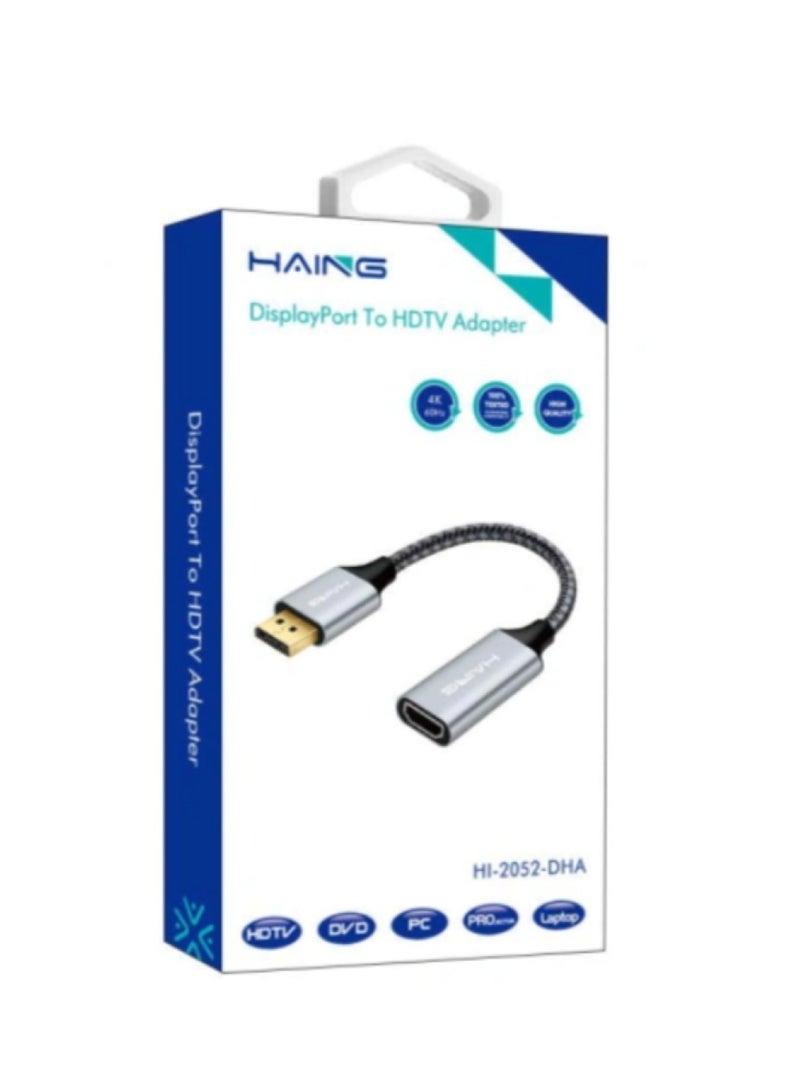 Haing محول DisplayPort إلى HDMI