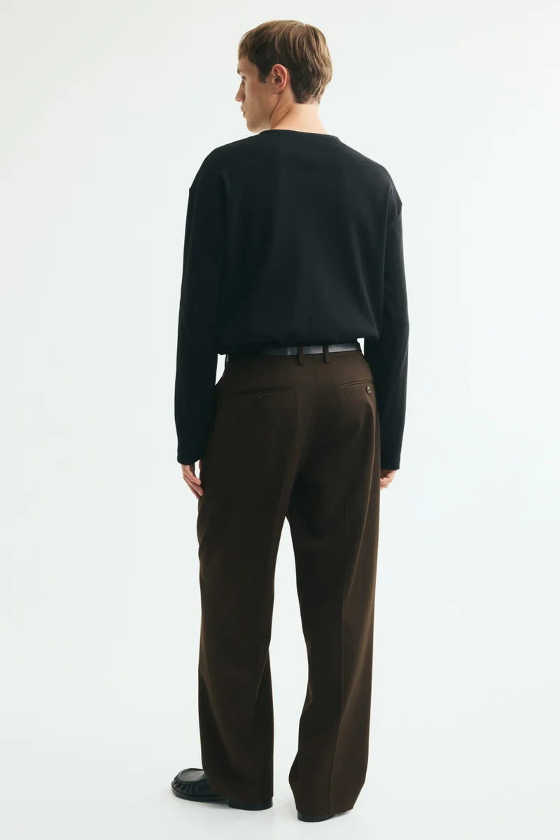 H&M  Loose Fit Suit trousers for Men | Best Price UAE