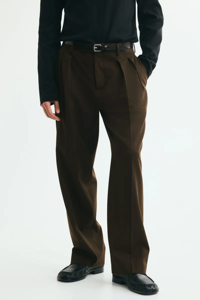 H&M  Loose Fit Suit trousers for Men | Best Price UAE