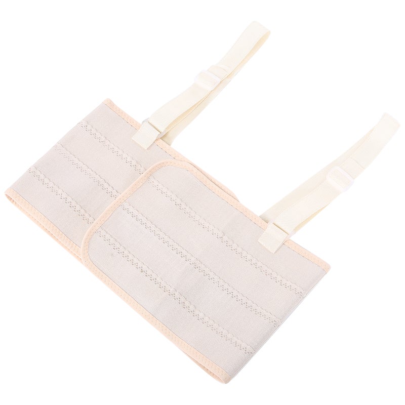 Rib Fracture Strap Adjustable Chest Support Brace Breathable Lumbar Protector Belt2XL - Image 5