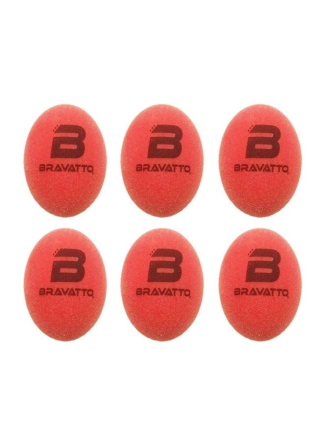 Bravatto Professional Foosball Balls: Tournament Quality - Just Like The Pros Use, Official Regulation Size - Set of 6 Urethane Foosball Balls (Red) - Image 2