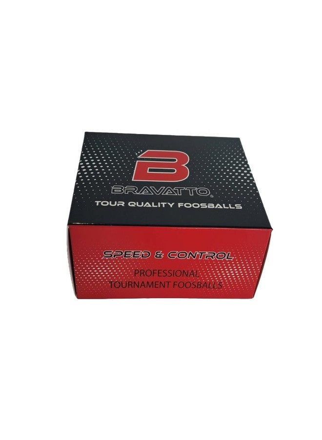 Bravatto Professional Foosball Balls: Tournament Quality - Just Like The Pros Use, Official Regulation Size - Set of 6 Urethane Foosball Balls (Red) - Image 3