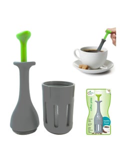 Generic Strainer with Tamper for Tea, Coffee, Spices, Herbs, Compact French Press Coffee Strainer, Reusable Portable Manual Strainer  - Image 2