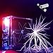 Yoqanr Bluetooth Music Tesla Coil 10 Cm Solid State Touchable Artificial Lightning Arc Plasma Loudspeaker Desktop Toy Electric Power Wireless Transmission Science Teaching Experiment Model - Image 2