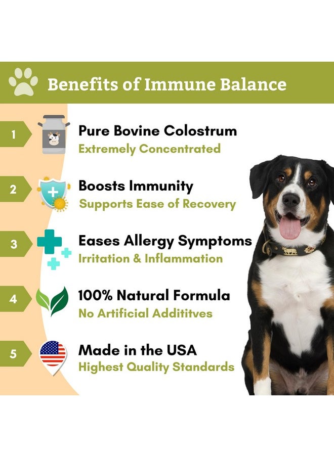 Wholistic Pet Organics : Bovine Colostrum For Dogs And Cats  1 Oz  Organic Dog Immune Support Supplement For Allergy And Itch Relief  Colostrum Powder For Pets  Allergy Medication For Cats & Dogs  - Image 3