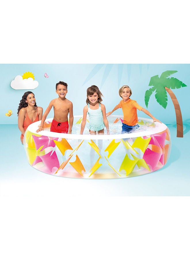 INTEX Swim Center Pinwheel Pool 229x56cm - Image 4