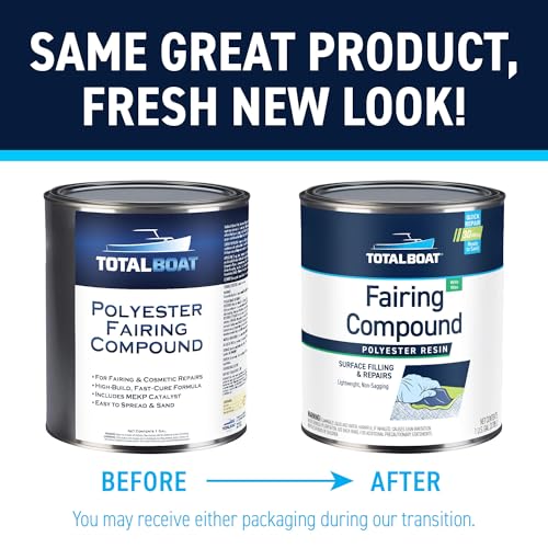 TotalBoat - 512949 Polyester Fairing Compound (Quart Kit) - Image 2