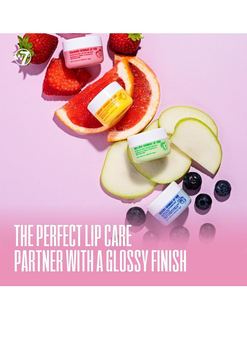 W7 W7 Sweet Dreams Overnight Lip Masks - Stocking Stuffer Gift Set - Lip Treatment with Aloe Vera & Vitamin E - Hydrating, Moisturizing Formula  - Image 2