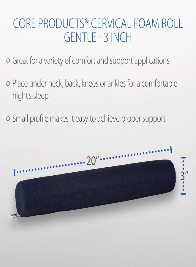 Core Products أسطوانة فوم عنق الرحم الأساسية، زرقاء - لطيفة (3") - Image 5
