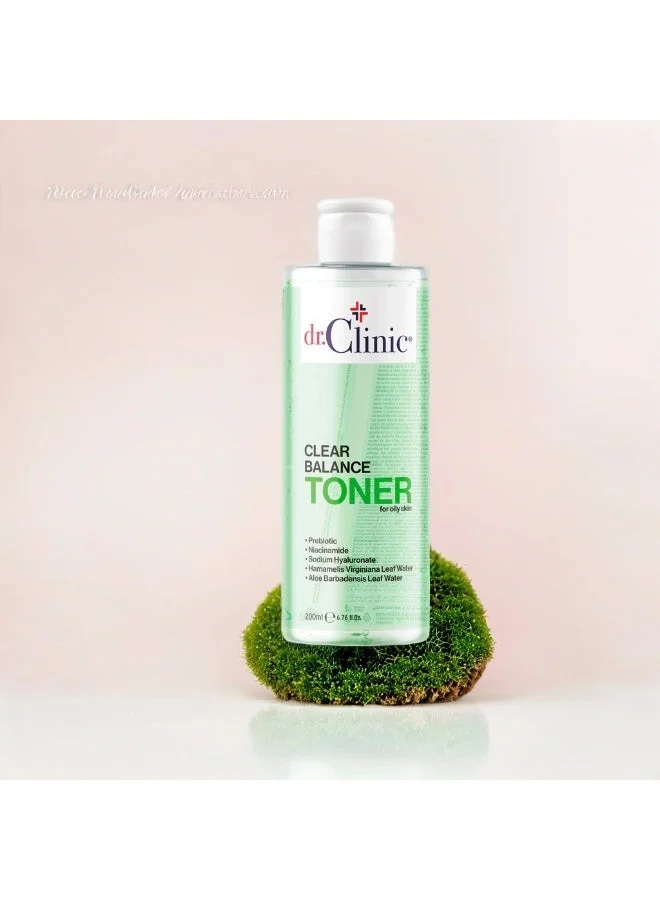 dr.Clinic PREBIOTIC TONER / TONIC FOR OILY SKIN (GREEN)