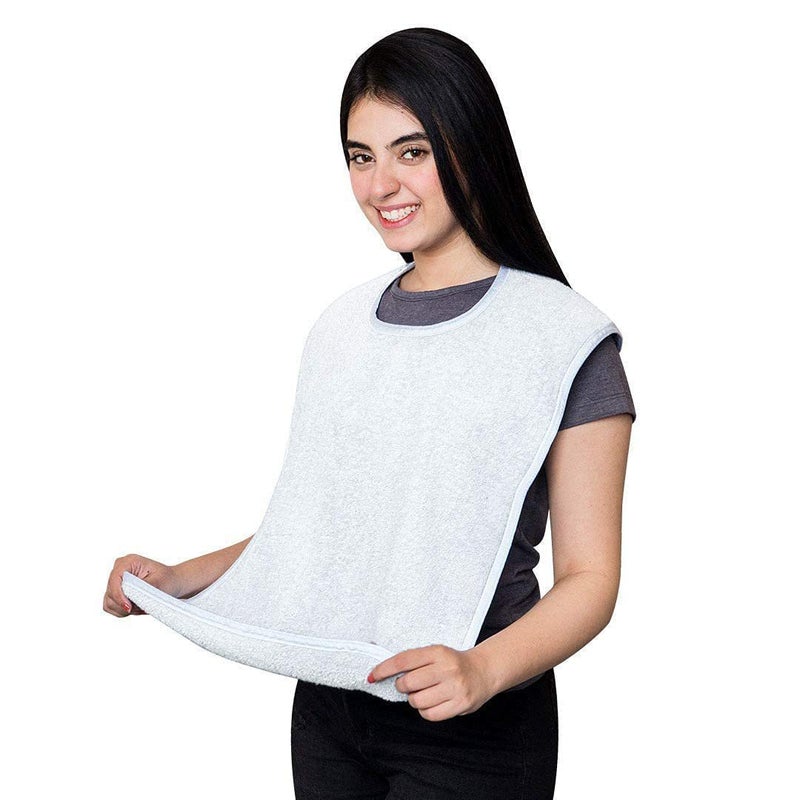 Noon Stain-Resistant Dining Apron with Pockets for Elderly Care and  Rehabilitation - Image 1